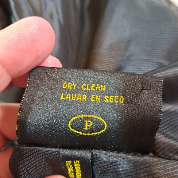 Marvin Richards New York Gray Wool Blend Leopard Print Pea Coat - Picture 9 of 11